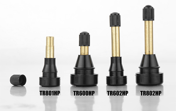 Brass valve stem rod material sample for TPMS RF attenuation testing